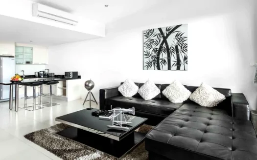 Modern 1 Bed Sea View Penthouse with Pool in Lamai