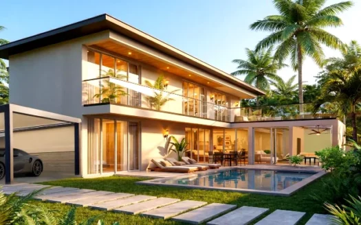 Luxury 4 Bedroom Pool Villas for Sale in Lamai