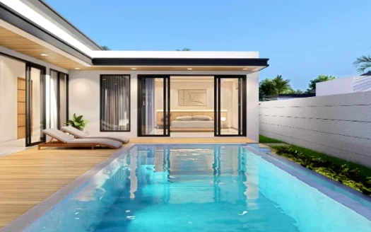 Modern 2-3 Bedroom Pool Villas for Sale in Bophut