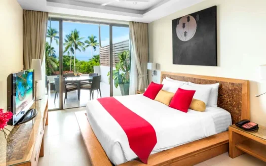 Stylish 2 Bed Sea View Penthouse with Pool in Lamai