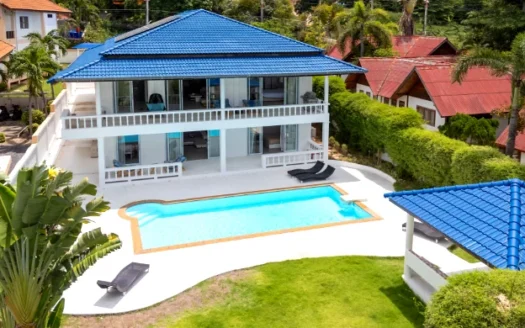Tropical 5 Bed Garden Pool Villa near Choeng Beach