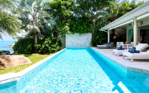 Ultra-Luxury 5-Bed Beachfront Villa for Sale in Plai Laem