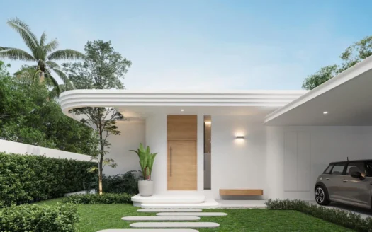 New Luxury 4 Bedroom Pool Villas for Sale in Bophut