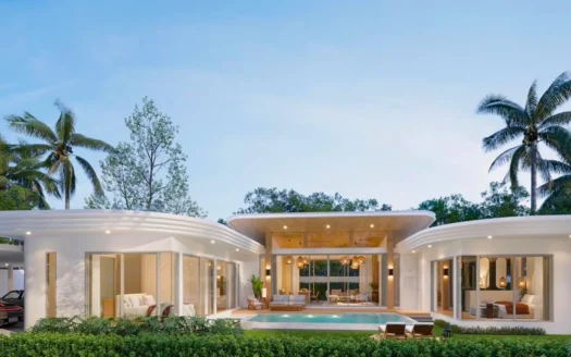 New Luxury 4 Bedroom Pool Villas for Sale in Bophut