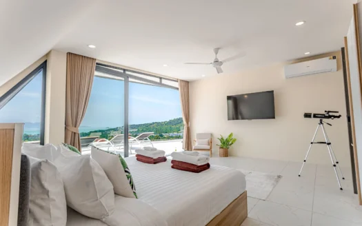 Ultra Luxury 7-Bedroom Sea View Villa for Sale in Bophut