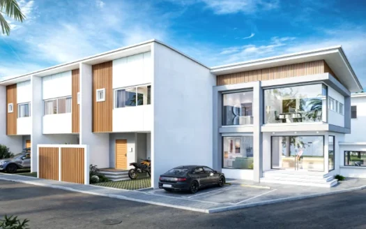 Modern 3 Bed Townhouses near Choeng Mon Beach