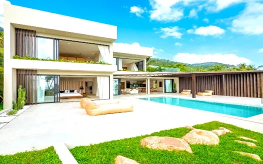 Zen Style 3 Bed Sea-view Pool Villas in Chaweng Noi — ฿25M