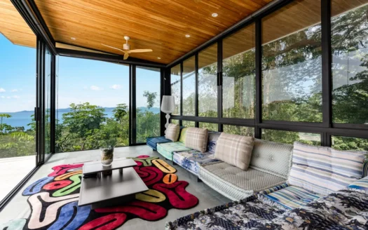 Tropical Luxury 4 Bed Sea View Pool Villa in Maenam