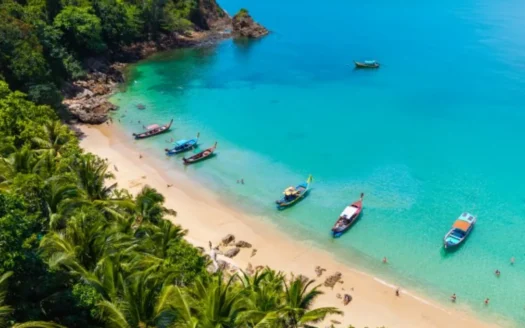 Koh Samui vs Phuket property investment — tropical coastline comparison Thailand