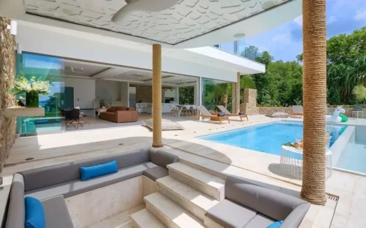 4 Bed Luxury Sea View Villa for Sale in Plai Laem