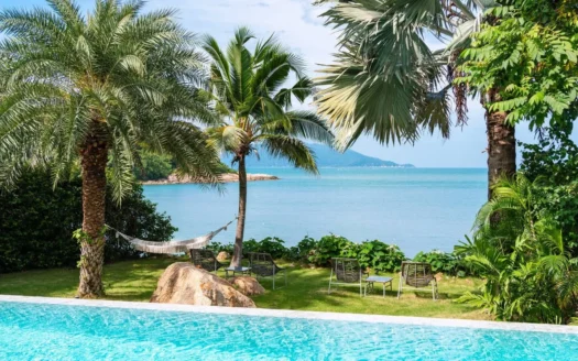 Spectacular 5 Bed Beachfront Villa for Sale in Plai Laem
