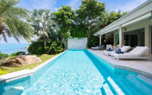 Spectacular 5 Bed Beachfront Villa for Sale in Plai Laem