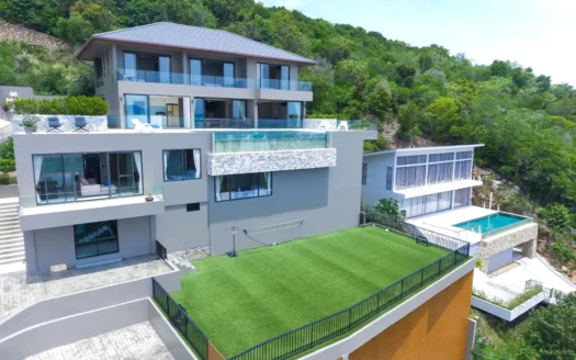 6 Bedroom Private Sea View Villa in Plai Laem